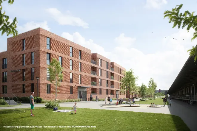 4 Zimmer Wohnung mit 102 m² in Lübeck – Bild 1