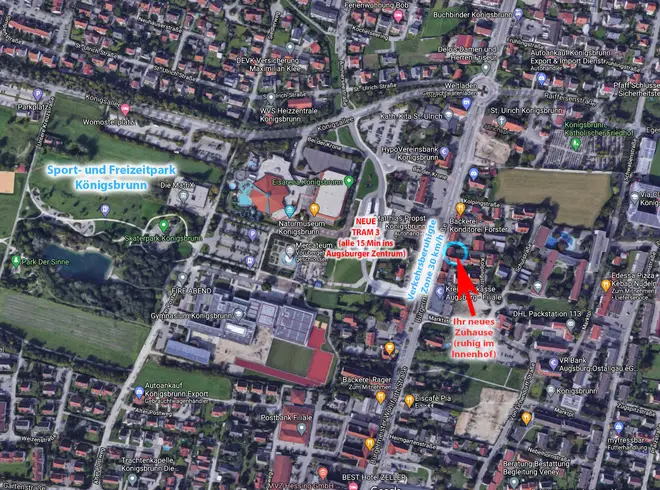 1 Zimmer Wohnung mit 35 m² in Augsburg – Bild 6