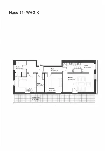 3 Zimmer Wohnung mit 106 m² in Rostock – Bild 2