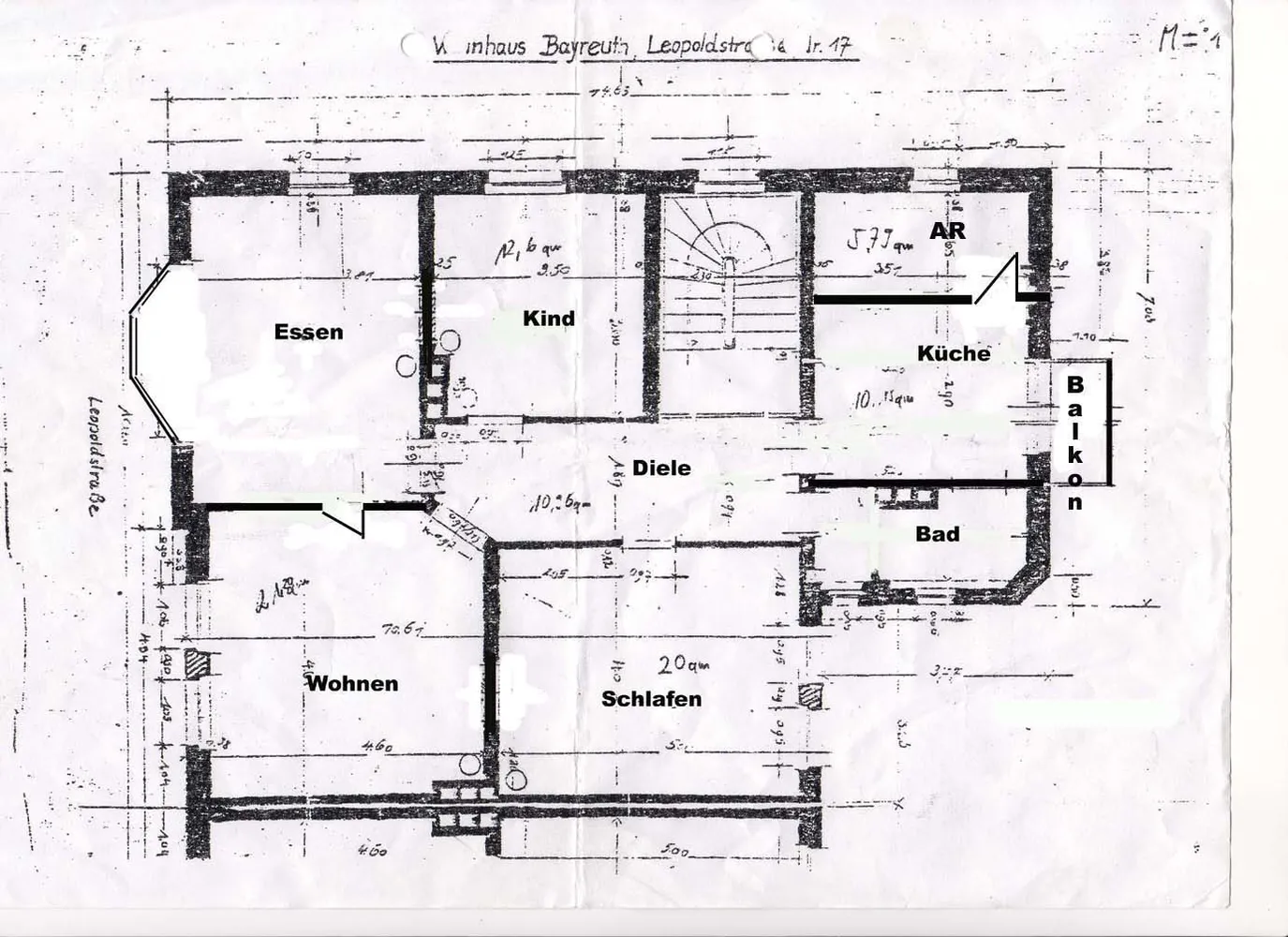 4 Zimmer Wohnung mit 105 m² in Bayreuth – Bild 12