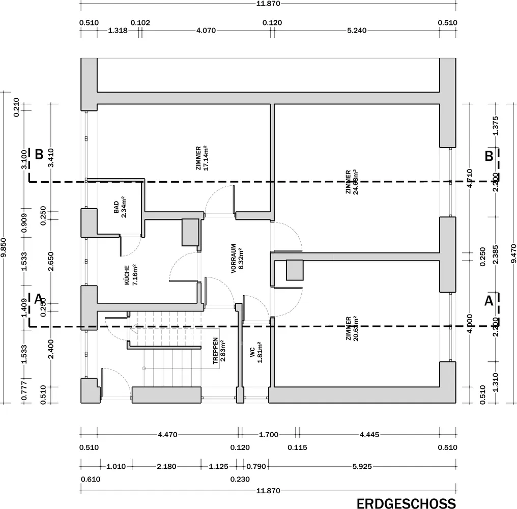 3 Zimmer Wohnung mit 75 m² in Ulm – Bild 5