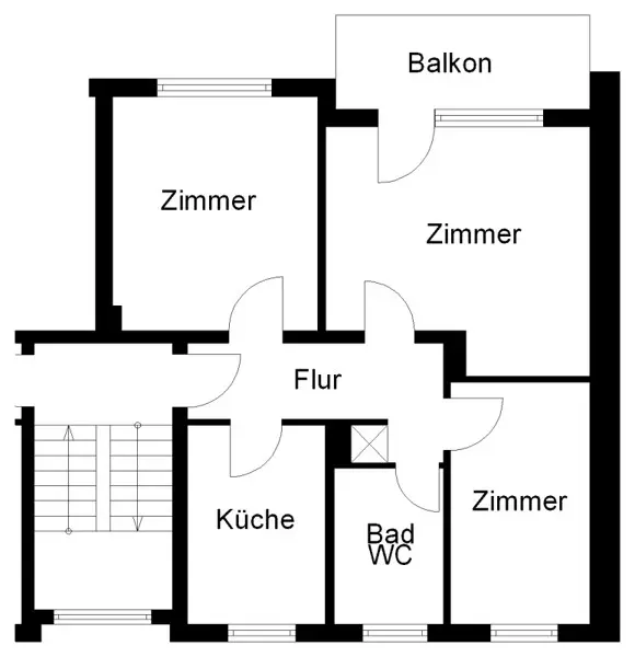 3 Zimmer Wohnung mit 61 m² in Osnabrück – Bild 5