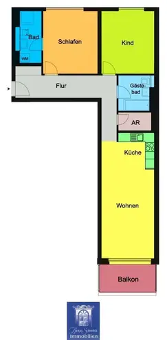 3 Zimmer Wohnung mit 89 m² in Dresden – Bild 9