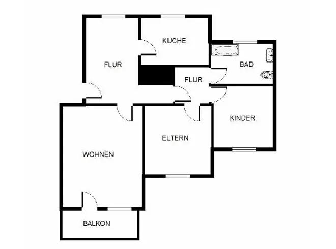3 Zimmer Wohnung mit 77 m² in Bochum – Bild 4