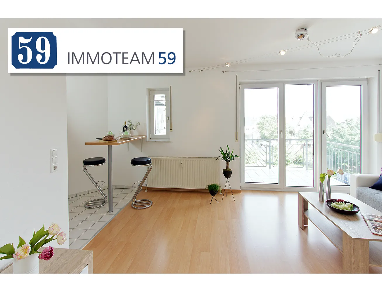 1 Zimmer Wohnung mit 40 m² in Rüsselsheim am Main – Bild 1