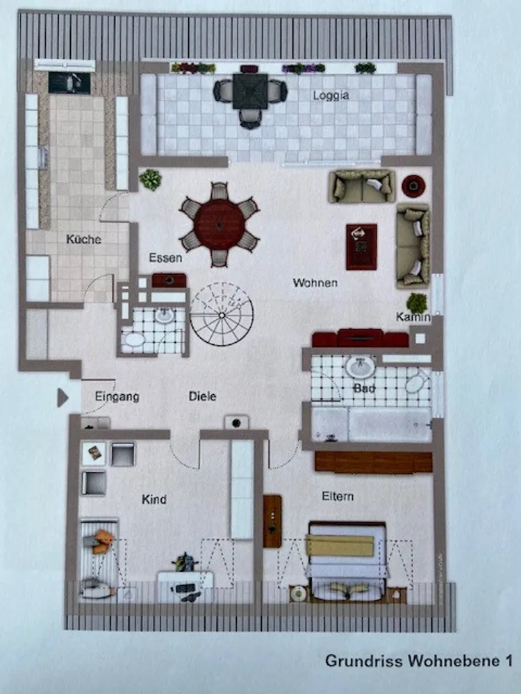 4 Zimmer Wohnung mit 123 m² in Leverkusen – Bild 1