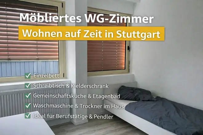 WG-Zimmer mit 12 m² in Stuttgart – Bild 1