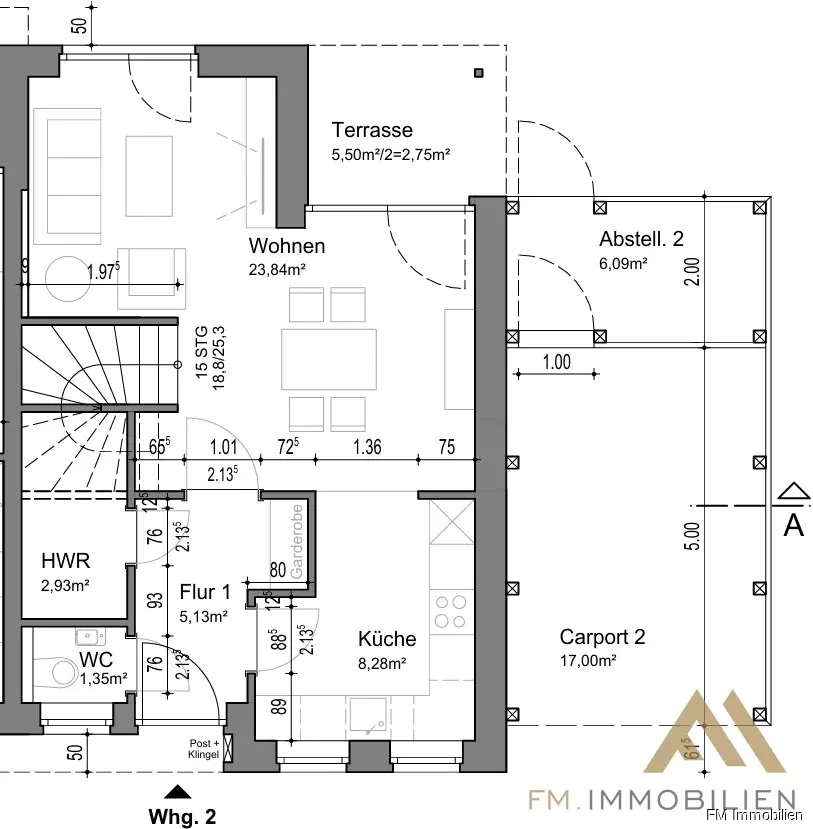 6 Zimmer Haus mit 121 m² in Oldenburg – Bild 3