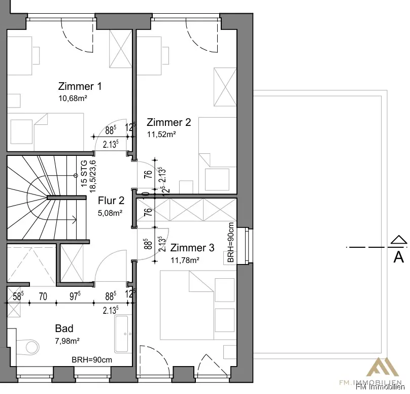 6 Zimmer Haus mit 121 m² in Oldenburg – Bild 4