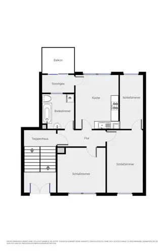 3 Zimmer Wohnung mit 64 m² in Dresden – Bild 12