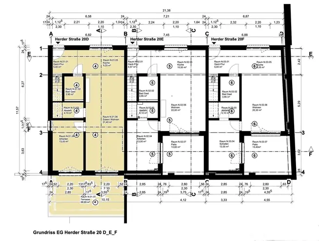 6 Zimmer Haus mit 138 m² in Düsseldorf – Bild 3