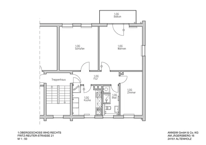 3 Zimmer Wohnung mit 66 m² in Kiel – Bild 9