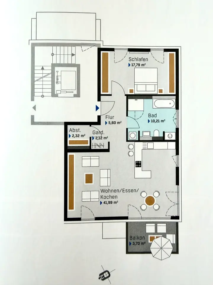 2 Zimmer Wohnung mit 80 m² in Bayreuth – Bild 9
