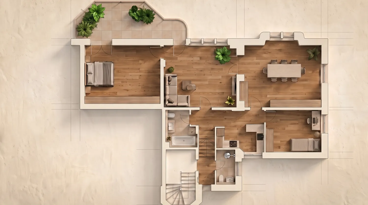 4 Zimmer Wohnung mit 128 m² in Dresden – Bild 11