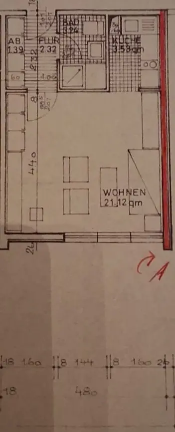 Studio mit 31 m² in Peine – Bild 10