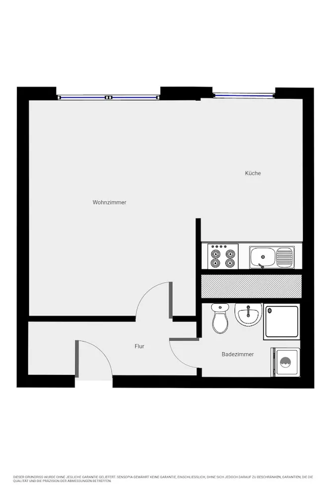 1 Zimmer Wohnung mit 33 m² in Leipzig – Bild 12