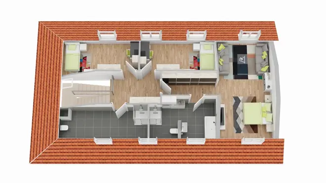 5 Zimmer Haus mit 294 m² in Karlsruhe – Bild 8