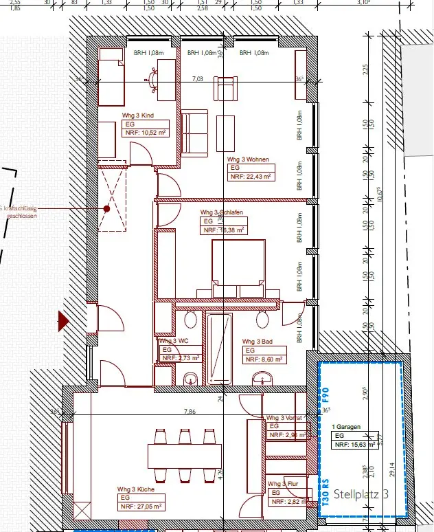 4 Zimmer Wohnung mit 130 m² in Borken – Bild 7