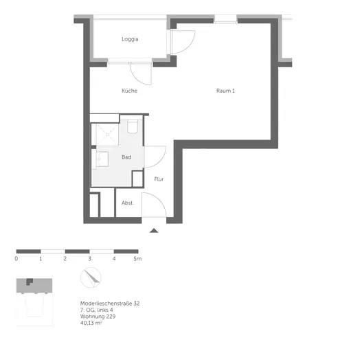 1 Zimmer Wohnung mit 40 m² in Berlin – Bild 6