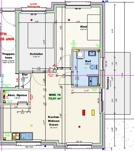 2 Zimmer Wohnung mit 31 m² in Heilbronn – Bild 9