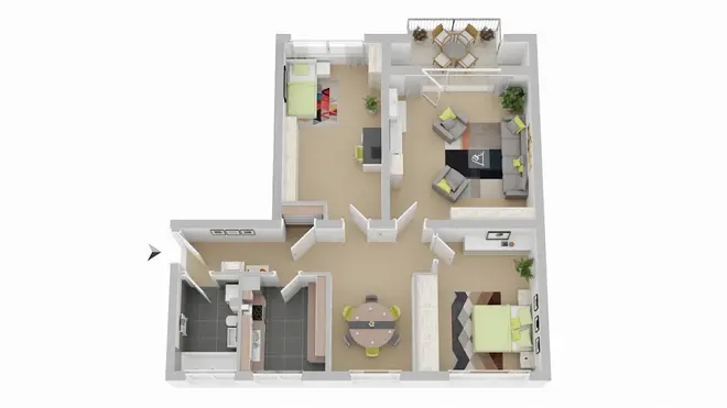 3 Zimmer Wohnung mit 78 m² in Braunschweig – Bild 4