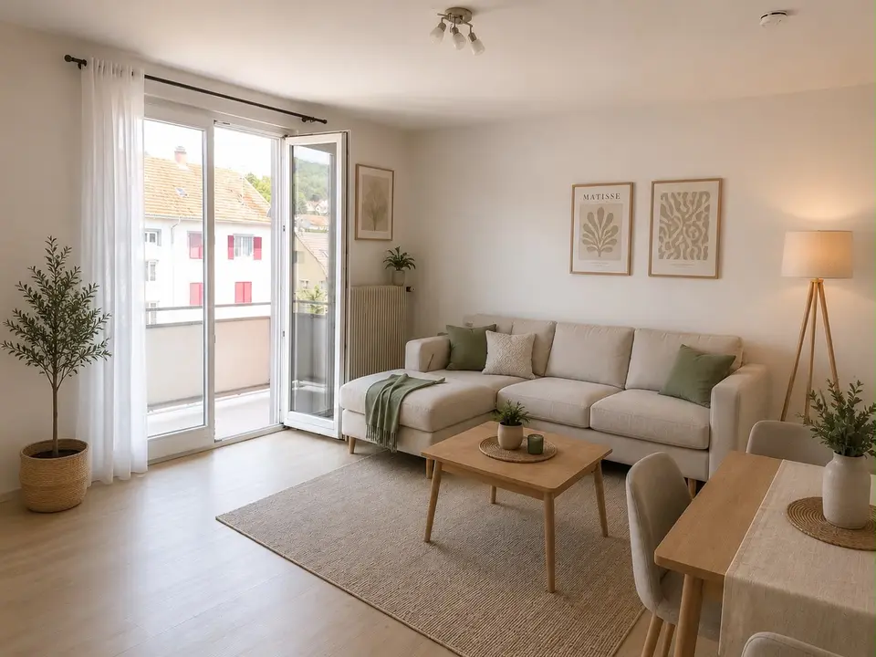 2 Zimmer Wohnung mit 55 m² in Rheinfelden – Bild 3
