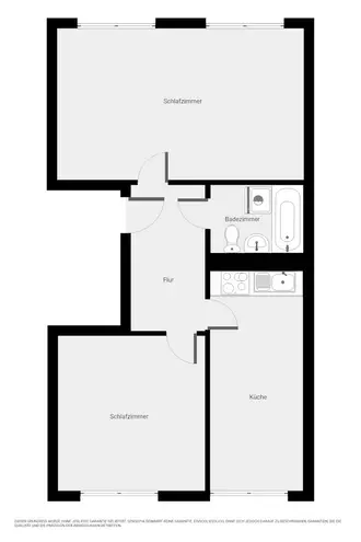 3 Zimmer Wohnung mit 56 m² in Halle (Saale) – Bild 9