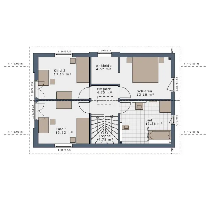 4 Zimmer Haus mit 135 m² in Duisburg – Bild 9