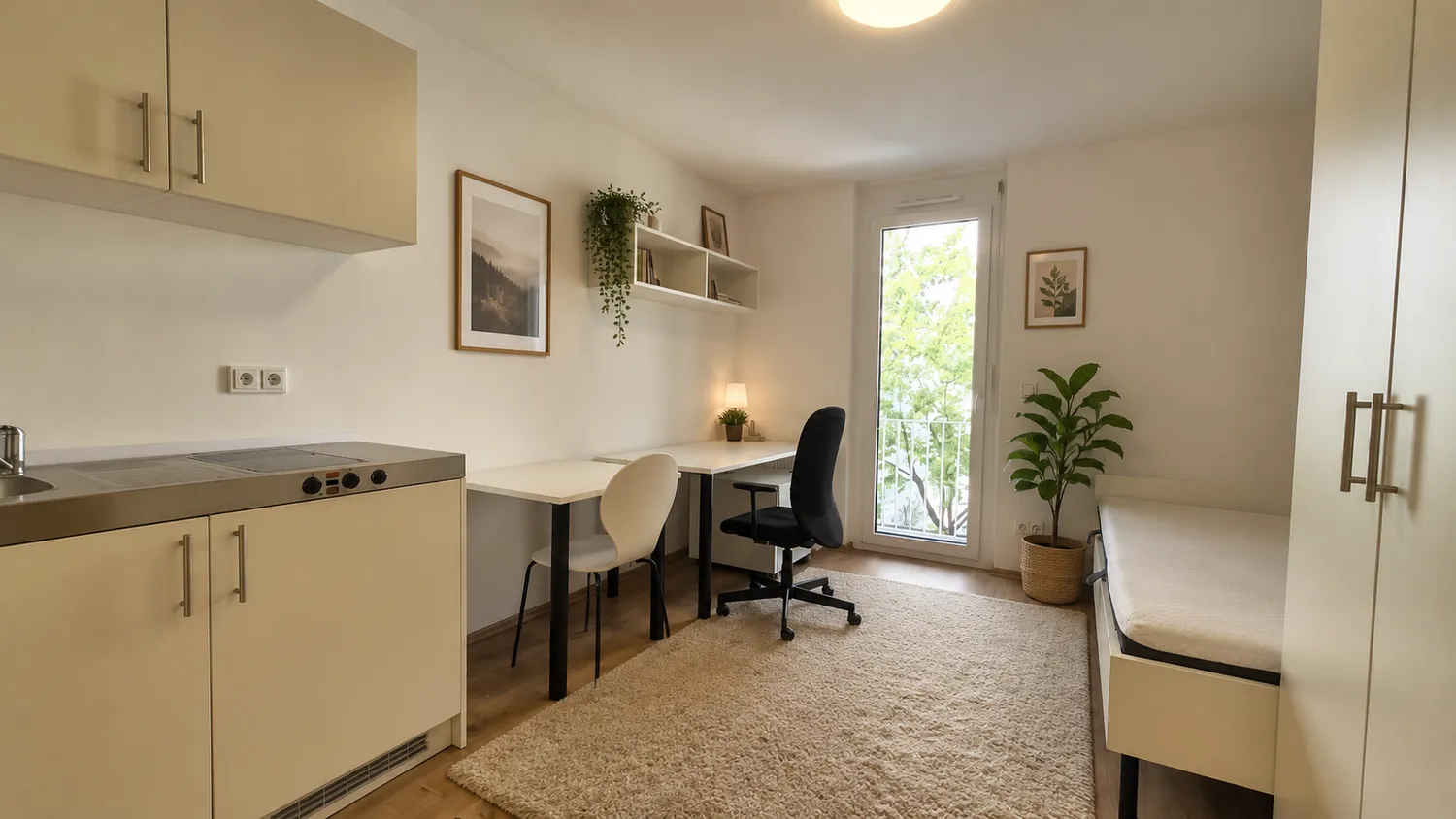 1 Zimmer Wohnung mit 20 m² in Erlangen – Bild 1