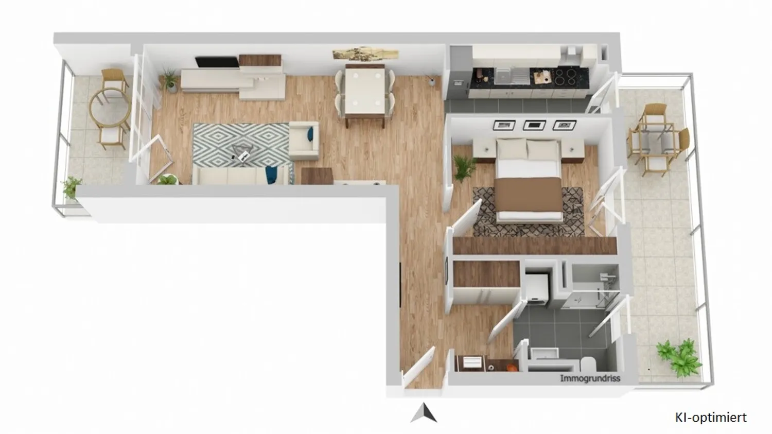 2 Zimmer Wohnung mit 80 m² in Aschaffenburg – Bild 6