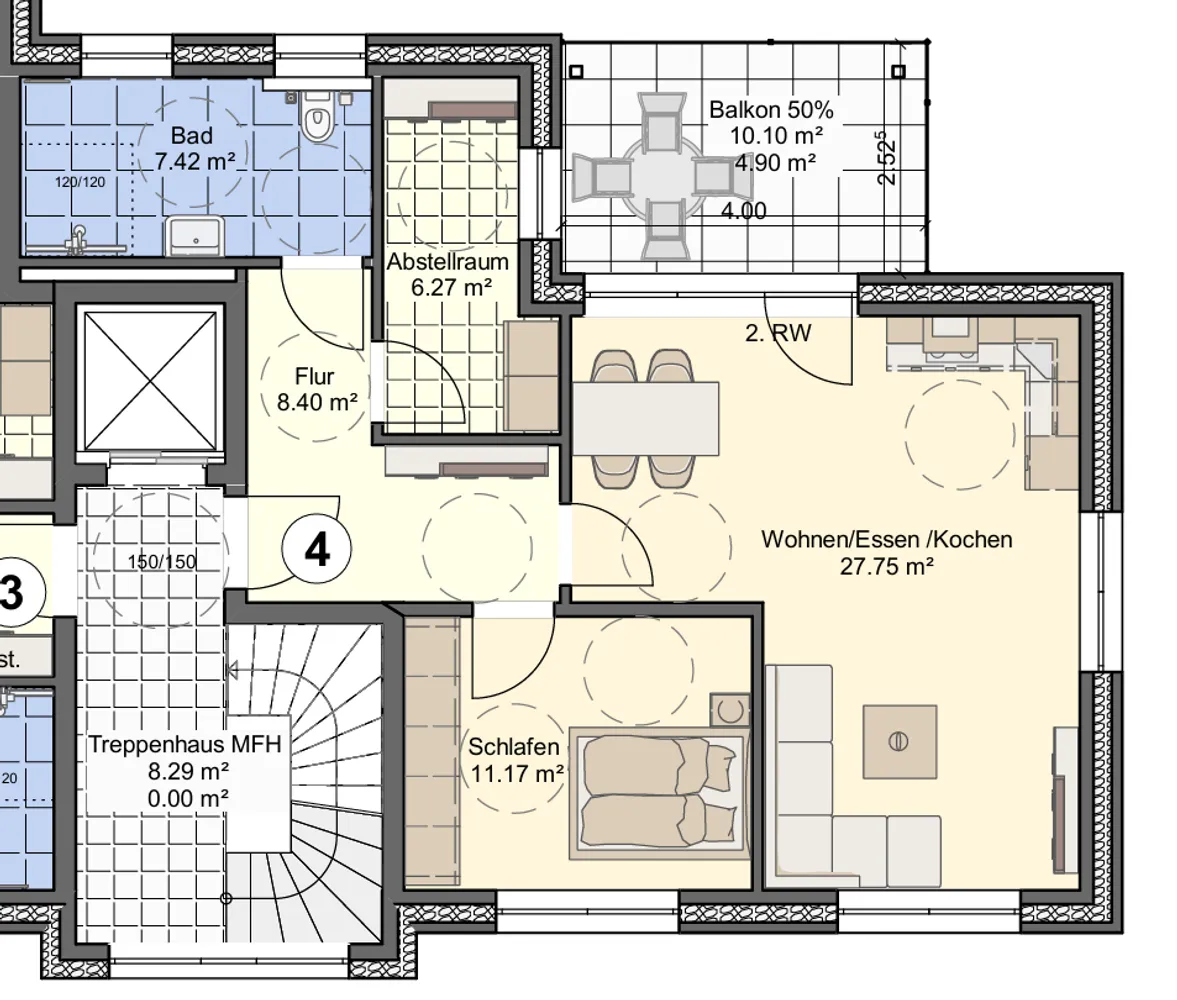 2 Zimmer Wohnung mit 66 m² in Rheine – Bild 12