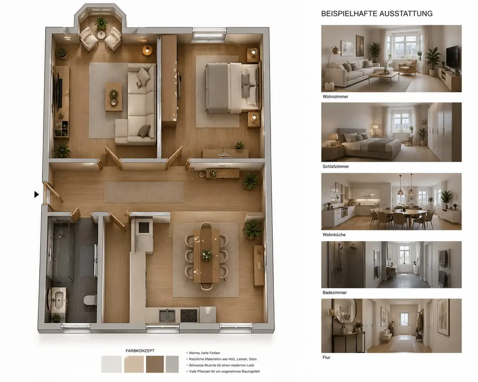 3 Zimmer Wohnung mit 90 m² in Herne – Bild 5