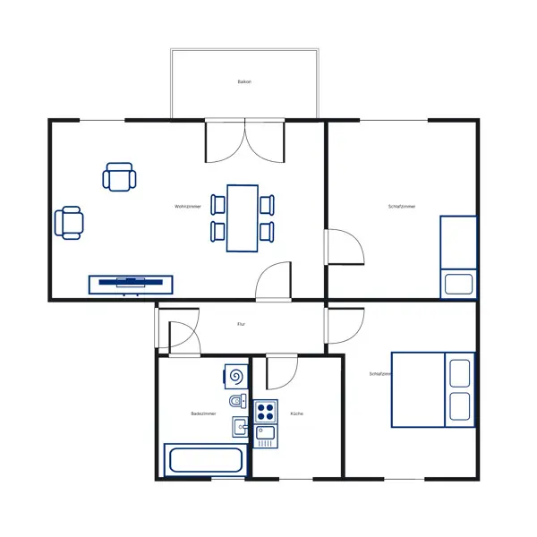 3 Zimmer Wohnung mit 62 m² in Kassel – Bild 5