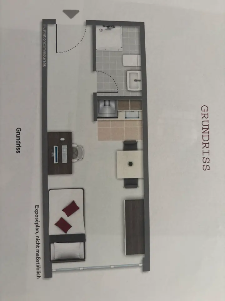 Studio mit 35 m² in Balingen – Bild 8