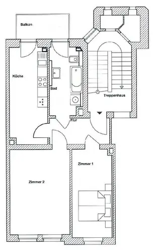 2 Zimmer Wohnung mit 59 m² in Leipzig – Bild 5