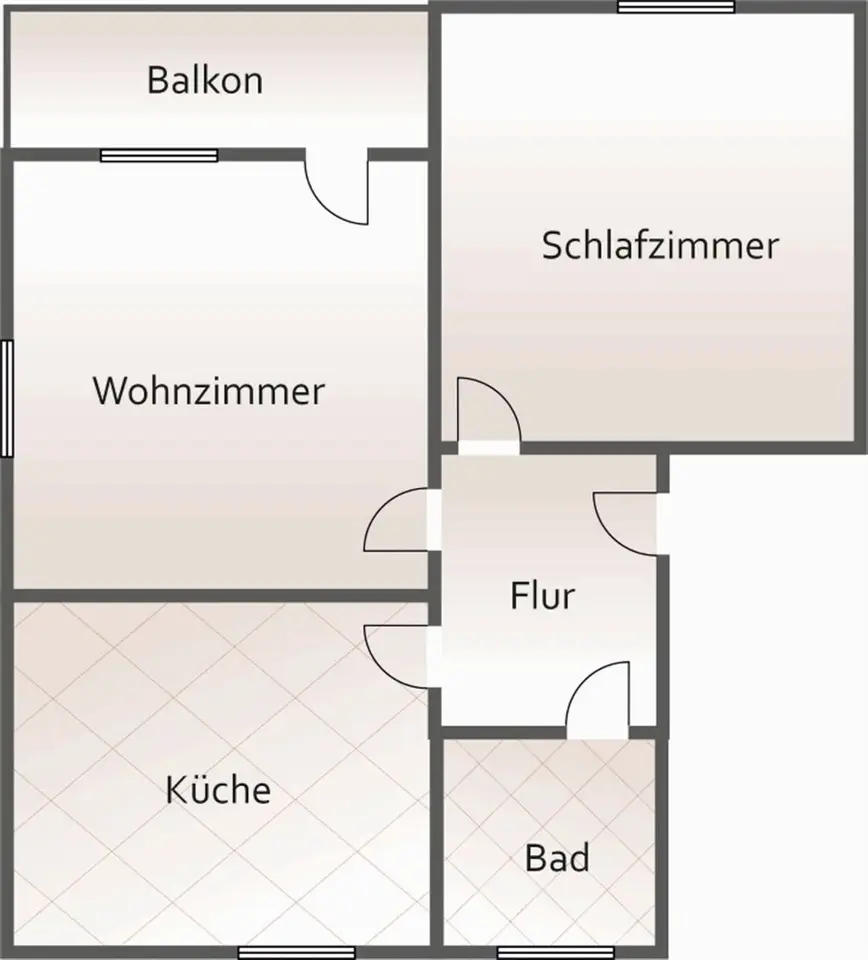 Studio mit 39 m² in Plauen – Bild 9