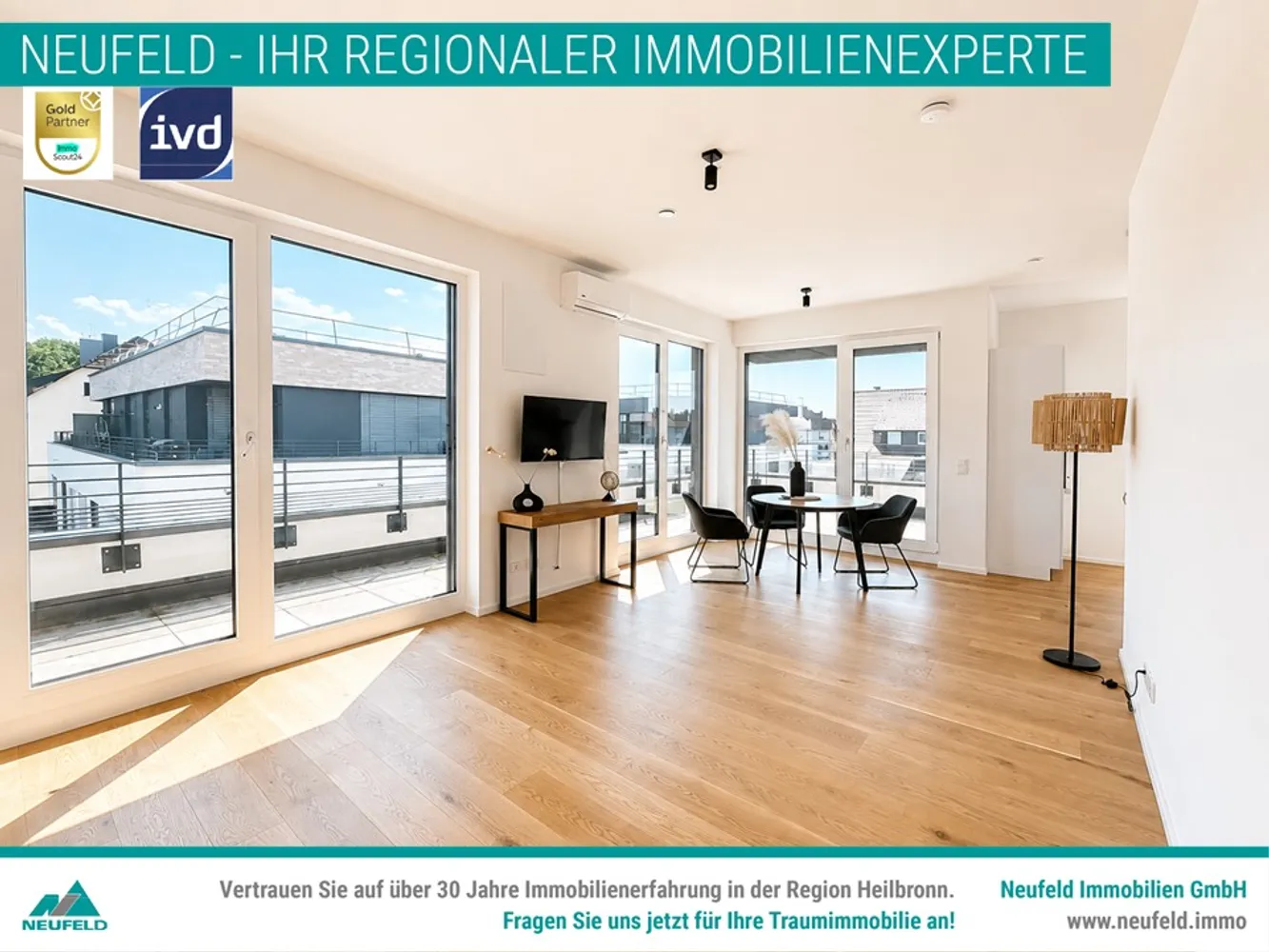 3 Zimmer Wohnung mit 74 m² in Heilbronn – Bild 1