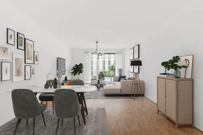 4 Zimmer Wohnung mit 97 m² in Karlsruhe – Bild 2