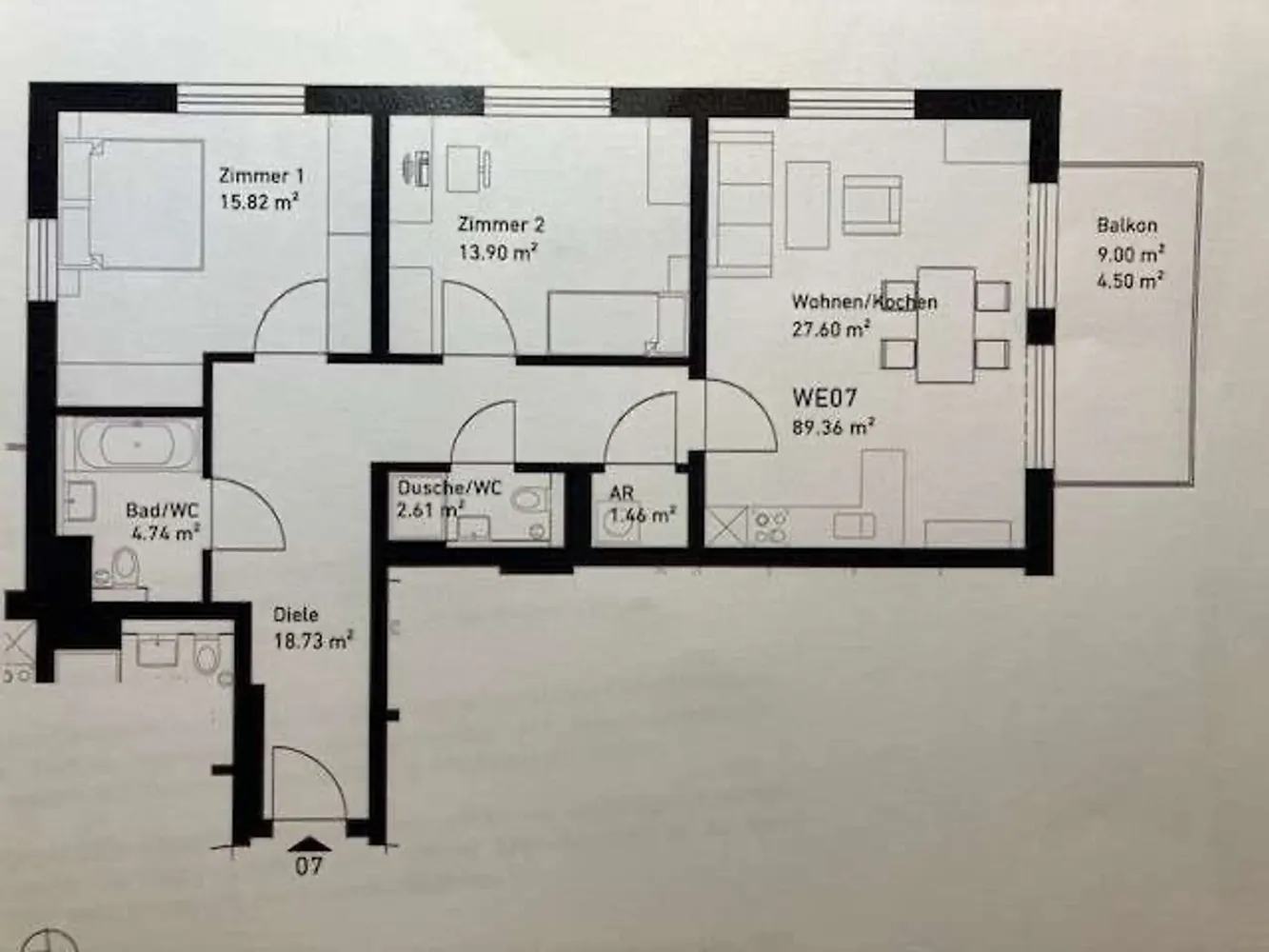 3 Zimmer Wohnung mit 90 m² in Oranienburg – Bild 5