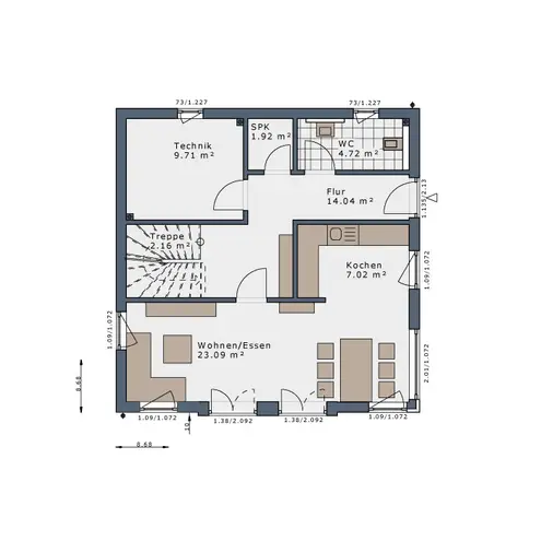 4 Zimmer Haus mit 120 m² in Kassel – Bild 5