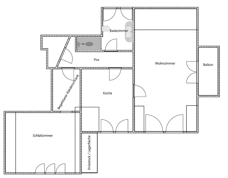 2 Zimmer Wohnung mit 82 m² in Einbeck – Bild 8
