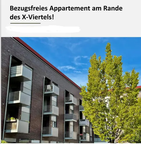 1 Zimmer Wohnung mit 37 m² in Münster – Bild 1