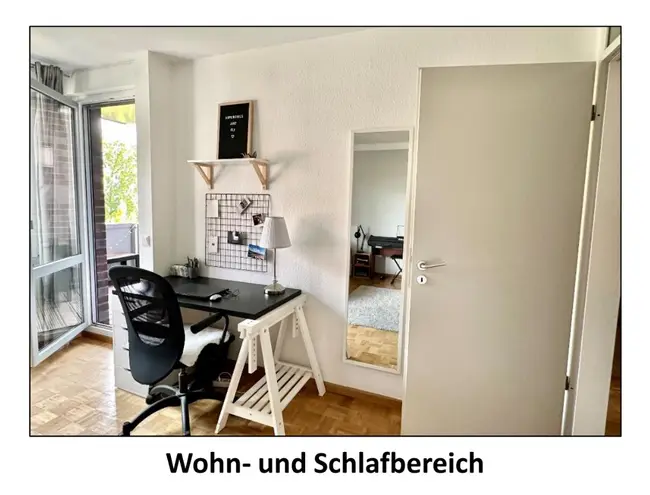 1 Zimmer Wohnung mit 37 m² in Münster – Bild 2