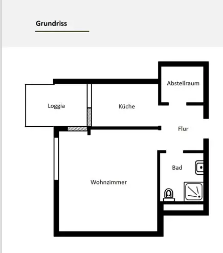 1 Zimmer Wohnung mit 37 m² in Münster – Bild 9