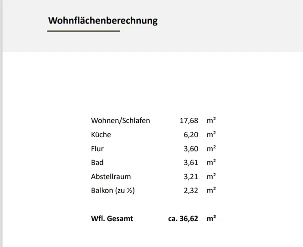 1 Zimmer Wohnung mit 37 m² in Münster – Bild 10