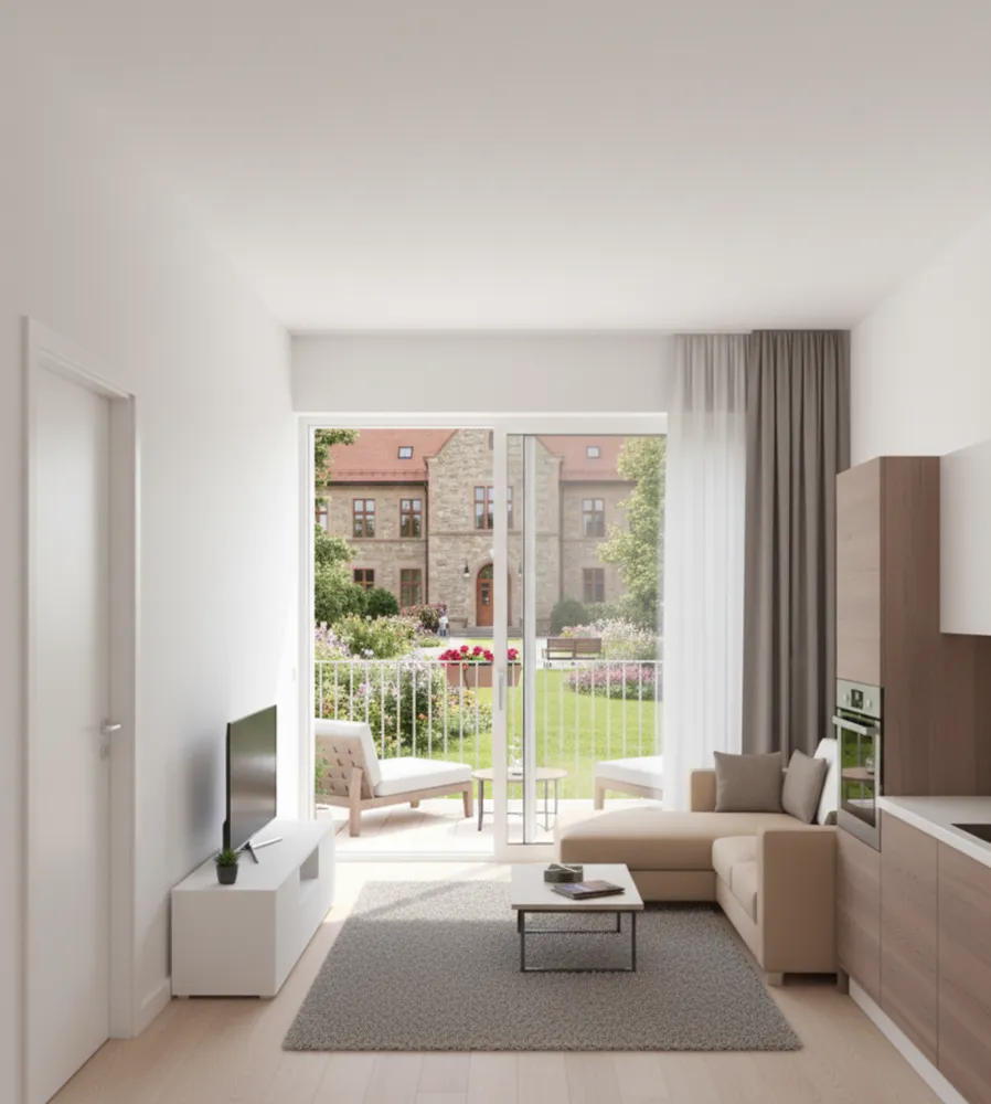 2 Zimmer Wohnung mit 51 m² in Hildesheim – Bild 2