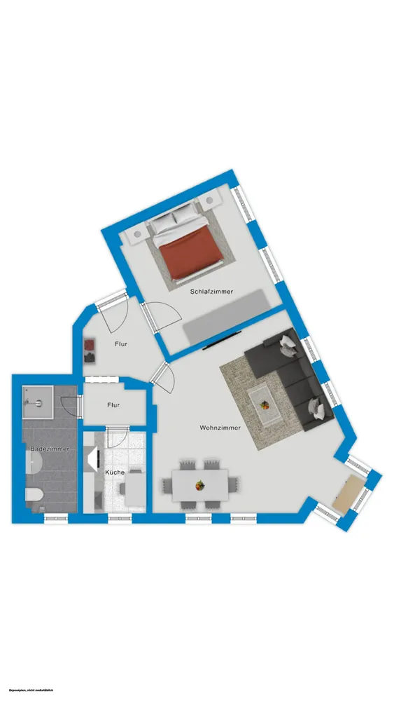 2 Zimmer Wohnung mit 78 m² in Halle (Saale) – Bild 9