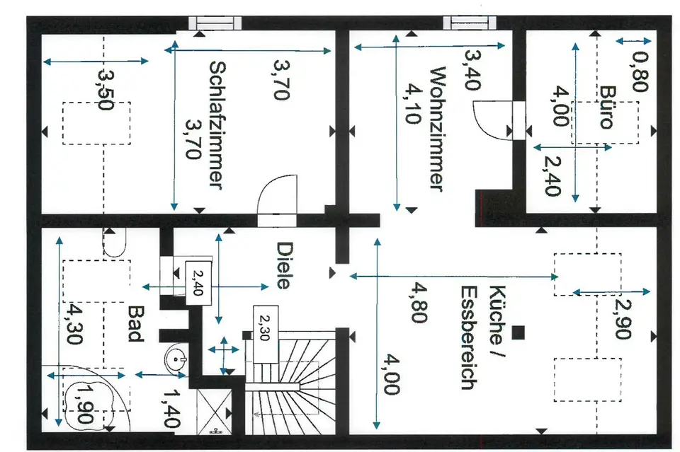 4 Zimmer Wohnung mit 95 m² in Pforzheim – Bild 10