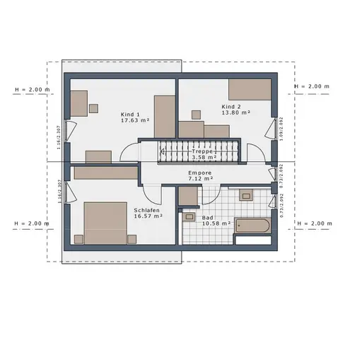 5 Zimmer Haus mit 145 m² in Hamm – Bild 6