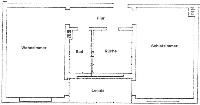 2 Zimmer Wohnung mit 57 m² in Hannover – Bild 2